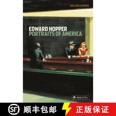 【3-4周达】Edward Hopper: Portraits of America: Portraits of America [9783791346137]