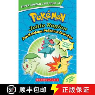 【3-4周达】Ash Ketchum, Pokémon Detective / I Choose You! (Pokémon Super Special Flip Book: Johto R... [9781338746563]
