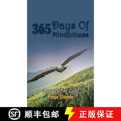 【3-4周达】365 Days Of Mindfulness: Quotes For Life [9781482885484]