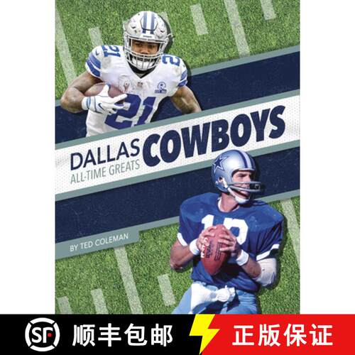 【3-4周达】精装 Dallas Cowboys All-Time Greats [9781634943543]