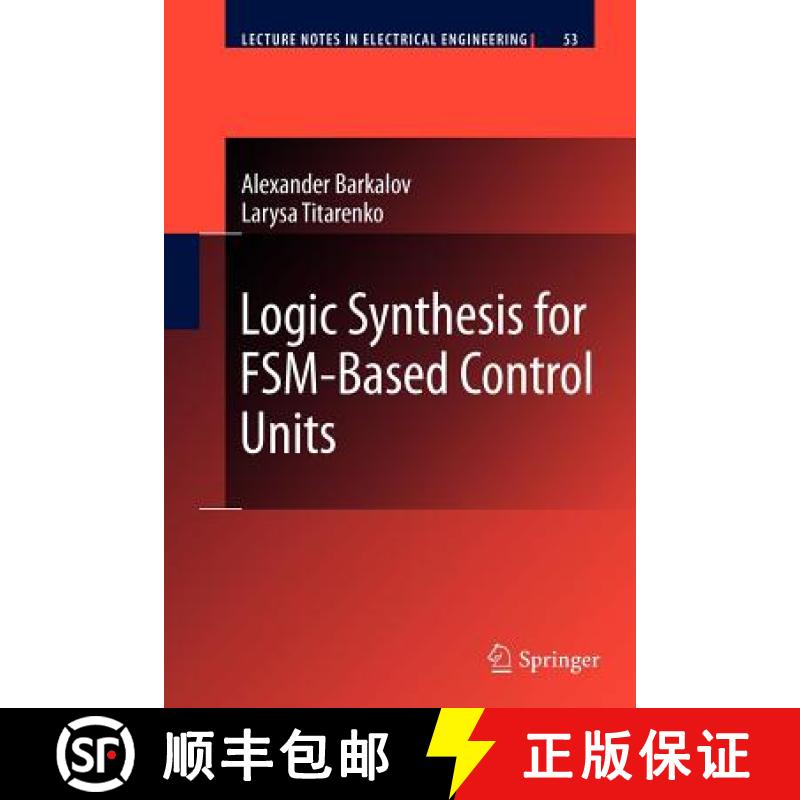 【3-4周达】Logic Synthesis for Fsm-Based Control Units [9783642260643]