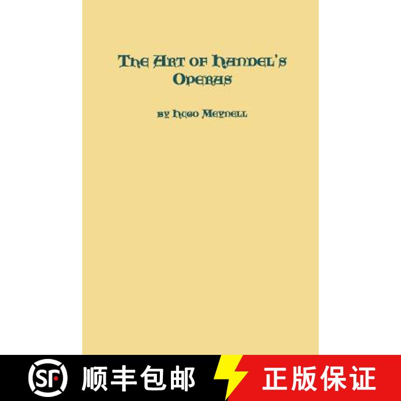 【3-4周达】The Art of Handel's Operas [9780773408289]
