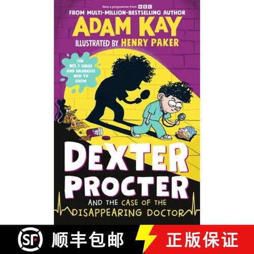 现货 精装 德克斯特与失踪医生案 Dexter Procter and the Case of the Disappearing Doctor [9780241673898]