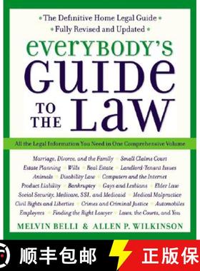 【3-4周达】Everybody's Guide to the Law, Fully Revised & Updated, 2nd Edition: All the Legal Informat... [9780060554330]