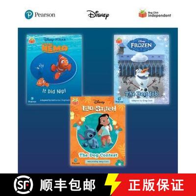 【3-4周达】Pearson Bug Club Disney Reception Pack C, including decodable phonics readers for phases 2... [9781292452142]