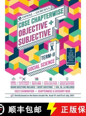 【3-4周达】Social Science Chapterwise Objective + Subjective for CBSE Class 10 Term 2 Exam [9789392563126]