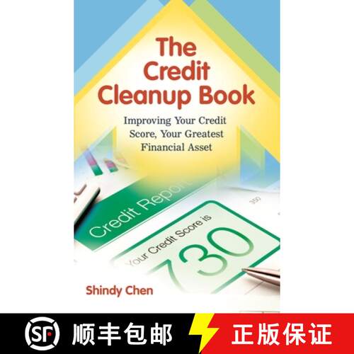 【3-4周达】精装 The Credit Cleanup Book: Improving Your Credit Score, Your Greatest Financial Asset [9781440831829]