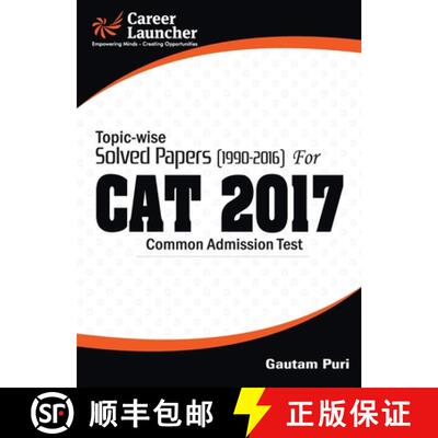 【3-4周达】CAT 2017 -27 Topic-Wise & Year-Wise (Solved Papers 1990-2016) [9789386309419]
