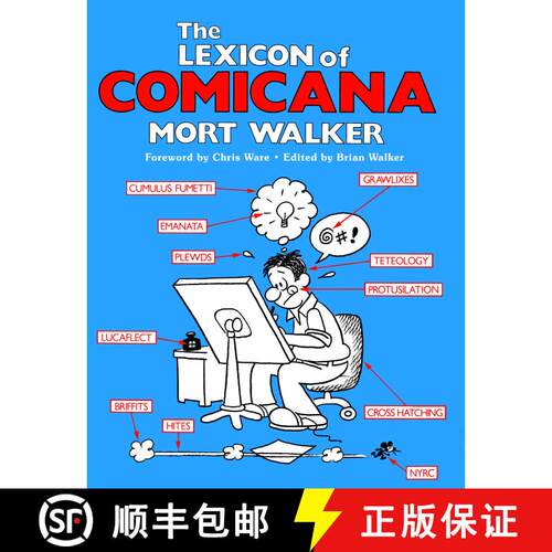 【3-4周达】The Lexicon of Comicana [9781681379562]