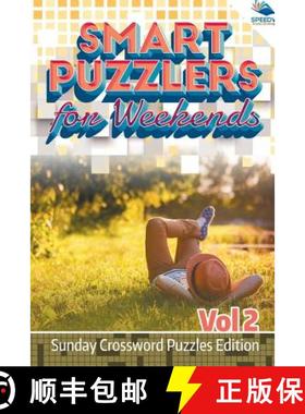 【3-4周达】Smart Puzzlers for Weekends Vol 2: Sunday Crossword Puzzles Edition [9781682804506]