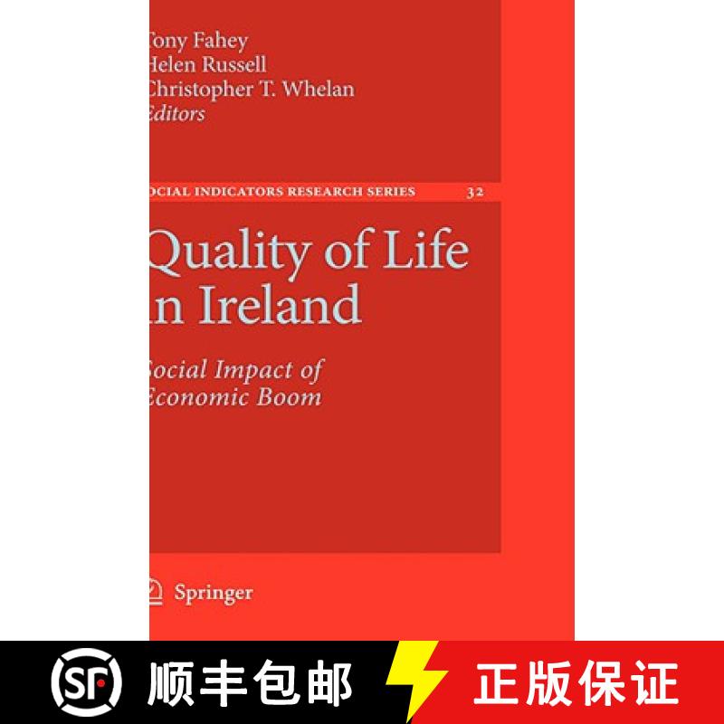 【3-4周达】Quality of Life in Ireland : Social Impact of Economic Boom [9781402069802]