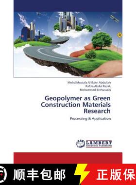 【3-4周达】Geopolymer as Green Construction Materials Research [9783659427831]