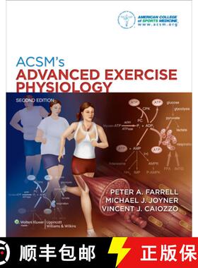 【3-4周达】Acsm's Advanced Exercise Physiology [With Access Code] [9780781797801]