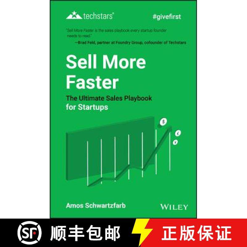 【3-4周达】Sell More Faster: The Ultimate Sales Playbook For Startups [Wiley经管] [9781119597803]