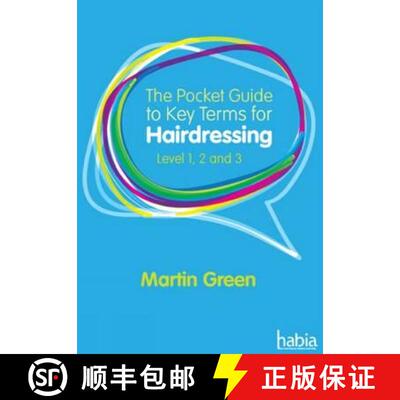 【3-4周达】Pocket Guide to Key Terms for Hairdressing: Level 1, 2 and 3 [9781408060414]