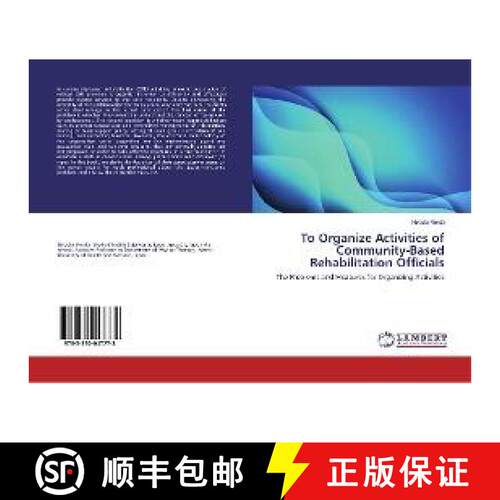 预订 To Organize Activities of Community-Based Rehabilitation Officials [9783330047778]