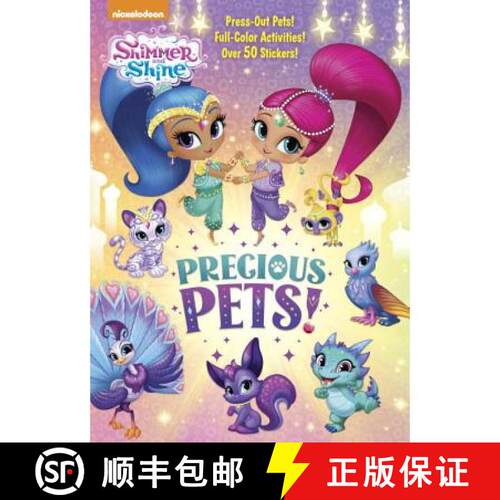 【3-4周达】Precious Pets! (Shimmer and Shine) [9781524767969]