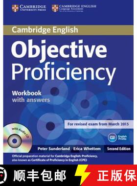 【3-4周达】Objective Proficiency Workbook with Answers with Audio CD: - Objective Proficiency Workboo... [9781107619203]