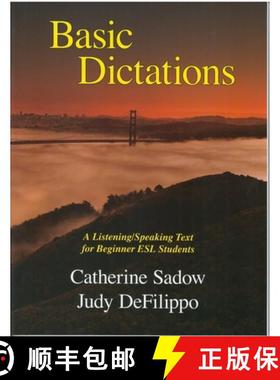 预订 Basic Dictations: A Listening/Speaking Text for Beginner ESL Students [9780866473477]