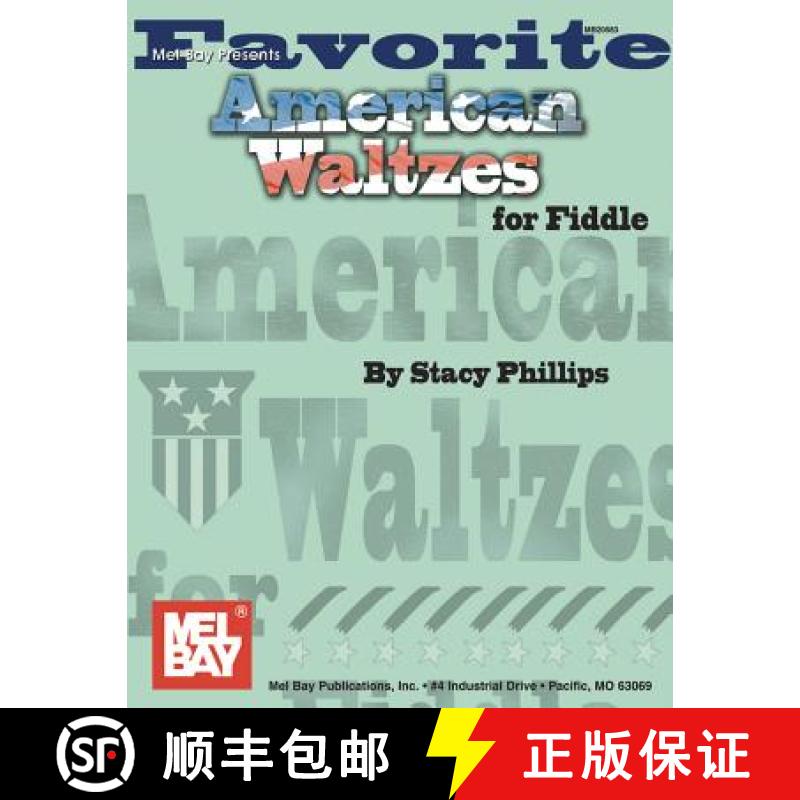 【3-4周达】Favorite American Waltzes for Fiddle [9780786669226]
