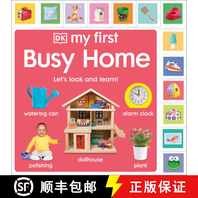 【3-4周达】My First Busy Home: Let's Look and Learn! [9780593965573]