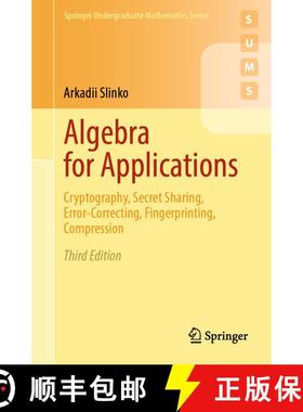 【3-4周达】Algebra for Applications: Cryptography, Secret Sharing, Error-Correcting, Fingerprinting, ... [9783031826252]