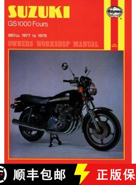 【3-4周达】Suzuki Gs1000 Fours Owners Workshop Manual No. 484: 997cc. 1977 to 1979 [9780856964848]