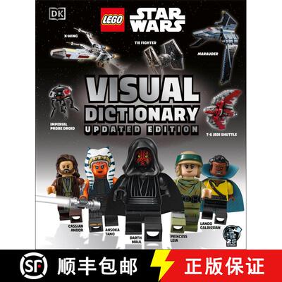 【3-4周达】LEGO Star Wars Visual Dictionary (Library Edition): Without Minifigure [9780744092660]