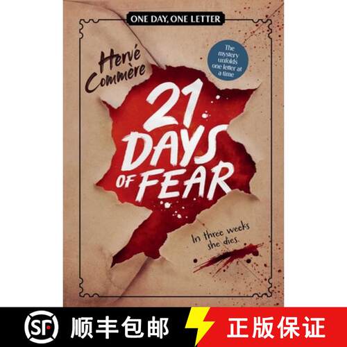【3-4周达】21天恐惧 美版简装 21 Days of Fear: One Day, One Letter [9798347119615]
