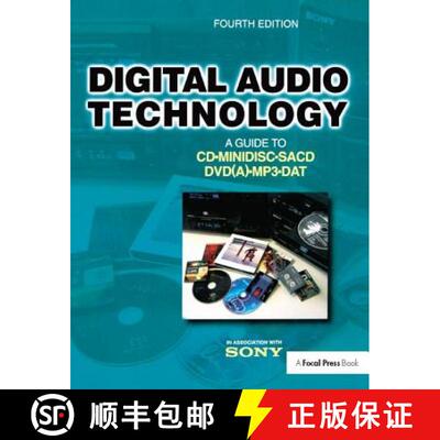 【3-4周达】精装 Digital Audio Technology: A Guide to CD, Minidisc, Sacd, Dvd(a), MP3 and DAT [9781138412712]