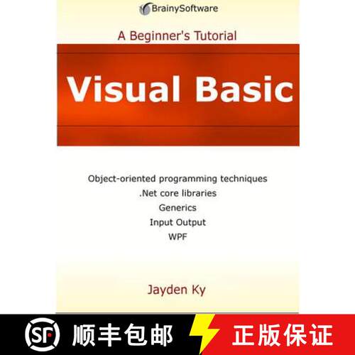 【3-4周达】Visual Basic: A Beginner's Tutorial [9780992133023]