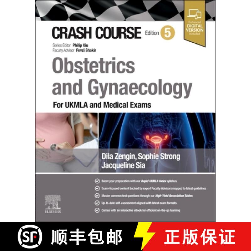 【3-4周达】Crash Course Obstetrics and Gynaecology: For Ukmla and Medical Exams [9780443115363]