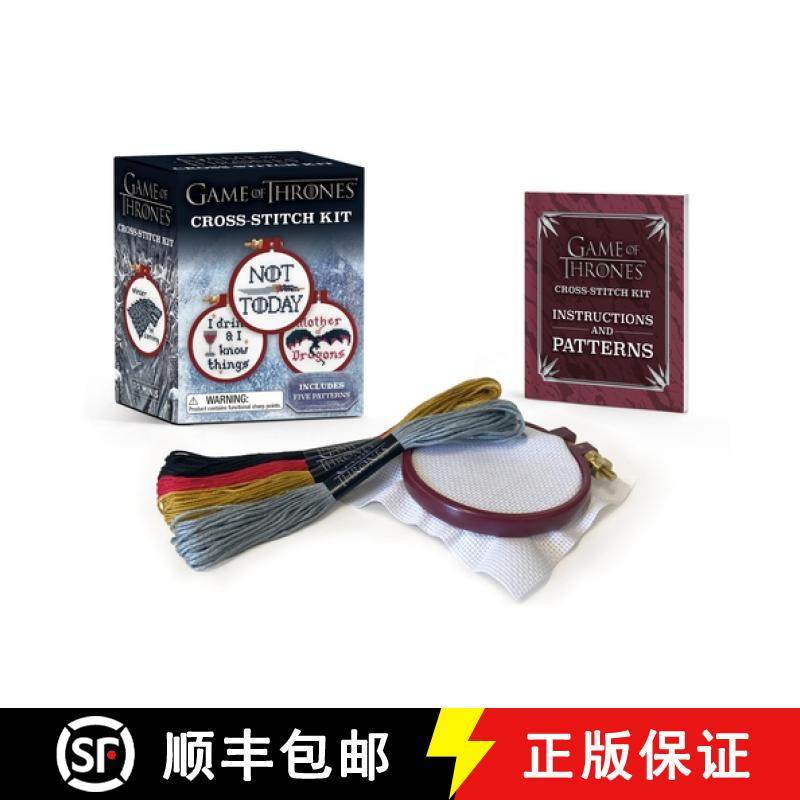 【3-4周达】Game of Thrones Cross-Stitch Kit [9780762486953]