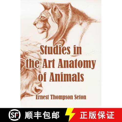 【3-4周达】Studies in the Art Anatomy of Animals [9781410106636]