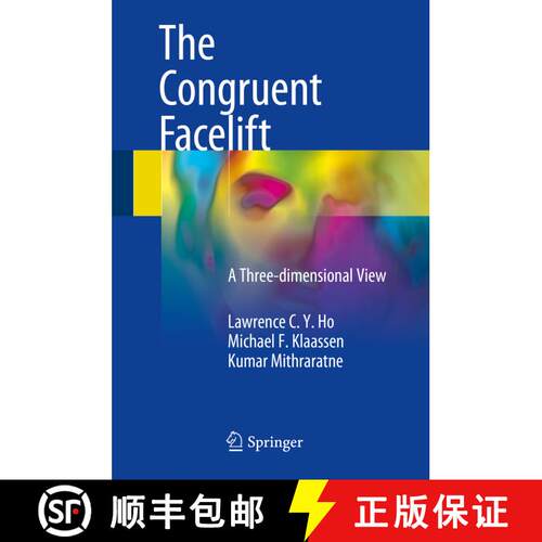 【3-4周达】精装 The Congruent Facelift: A Three-Dimensional View [With Online Content] [9783319690896]