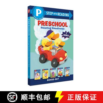 【3-4周达】Preschool Reading Readiness Boxed Set: Sleepy Dog, Dragon Egg, I Like Bugs, Bear Hugs, Duc... [9780593425503]