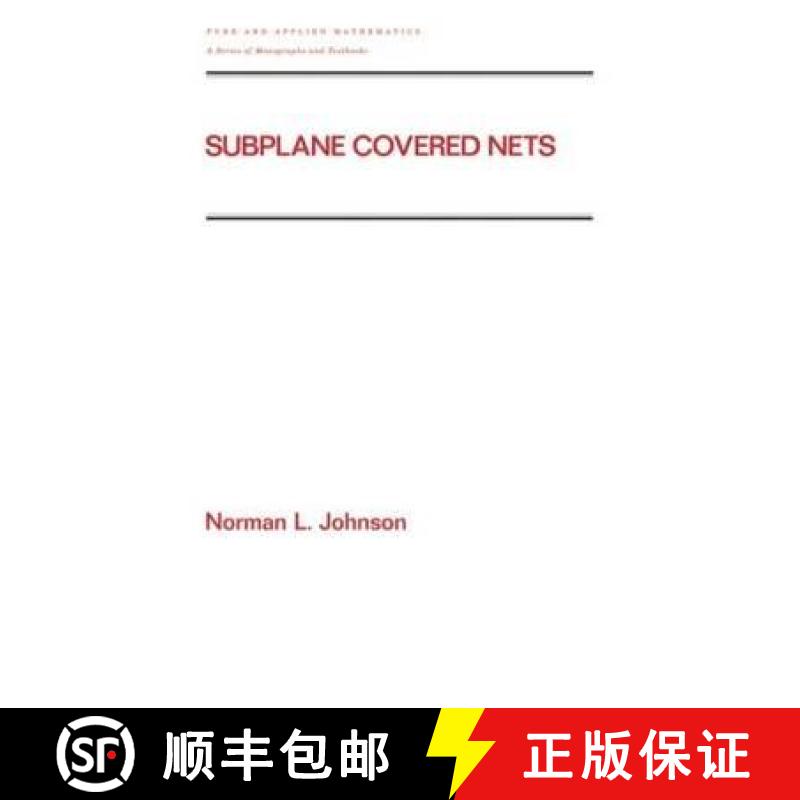 【3-4周达】Subplane Covered Nets [9780824790080]