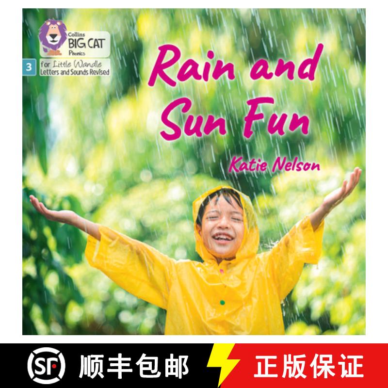 【3-4周达】Rain and Sun Fun: Phase 3 Set 1 Blending Practice [9780008668280]