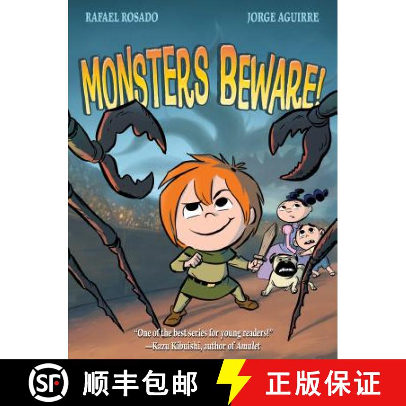 【3-4周达】Monsters Beware! [9781626721807]