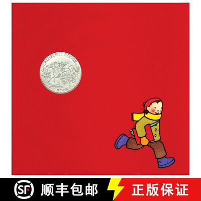 【3-4周达】精装 The Red Book: A Caldecott Honor Award Winner [9780618428588]