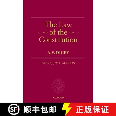 【3-4周达】精装 The Law of the Constitution [9780199579822]
