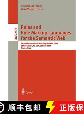 【3-4周达】Rules and Rule Markup Languages for the Semantic Web: Second International Workshop, Rulem... [9783540203612]