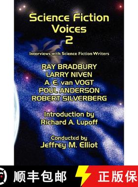 【3-4周达】Science Fiction Voices: - Interviews with Ray Bradbury, A.E.Van Vogt, Robert Silverberg an... [9780893702373]