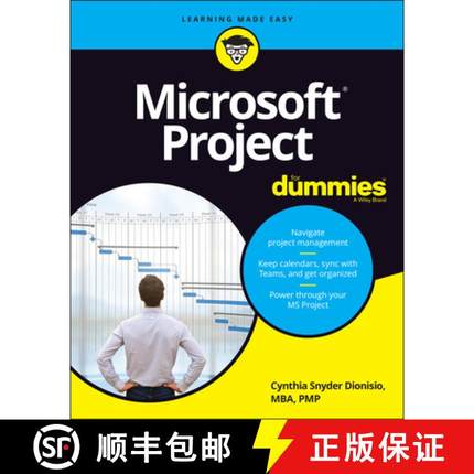 【3-4周达】Microsoft Project for Dummies [9781119858621]