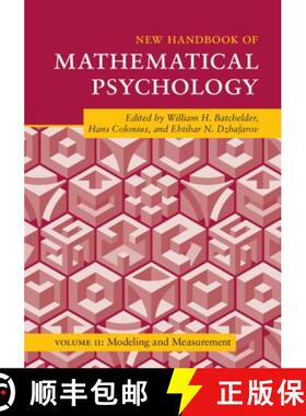 【3-4周达】New Handbook of Mathematical Psychology: Volume 2, Modeling and Measurement: - Modeling an... [9781107029071]