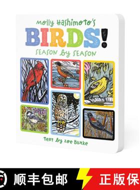 【3-4周达】Molly Hashimoto's Birds!: Season by Season [9780764982170]