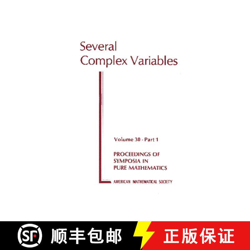 【3-4周达】Several Complex Variables, Part 1 [9780821802496]