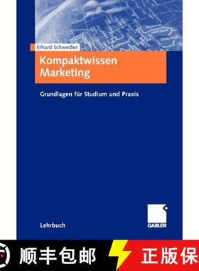 【3-4周达】Kompaktwissen Marketing : Grundlagen für Studium und Praxis [9783409116565]