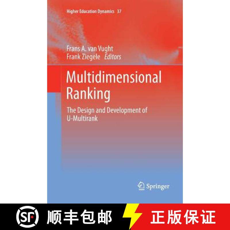 【3-4周达】Multidimensional Ranking : The Design and Development of U-Multirank [9789401780933]
