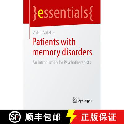 【3-4周达】Patients with Memory Disorders : An Introduction for Psychotherapists (1st ed. 2023) (1st ... [9783658397999]